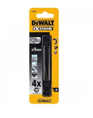 DeWALT Wiertło do metalu HSS-E COBALT 1,0 x 34 mm (2 szt.) DT4958