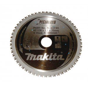 Brzeszczot MAKITA stal SPECIALIZED 136x1,1x20 mm 56 zębów B-33744