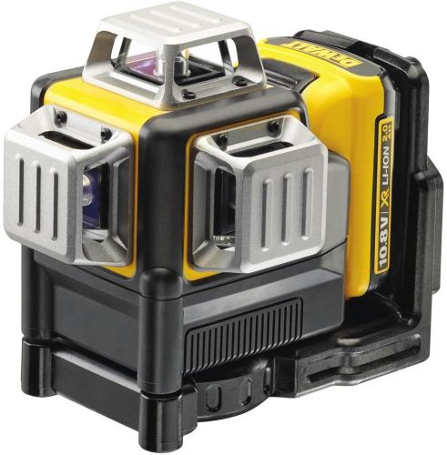 Laser krzyżowy DeWALT, 3 x 360° wiązka czerwona DCE089D1R