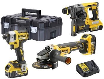 Zestaw narzędzi akumulatorowych DeWALT DCK305P3T