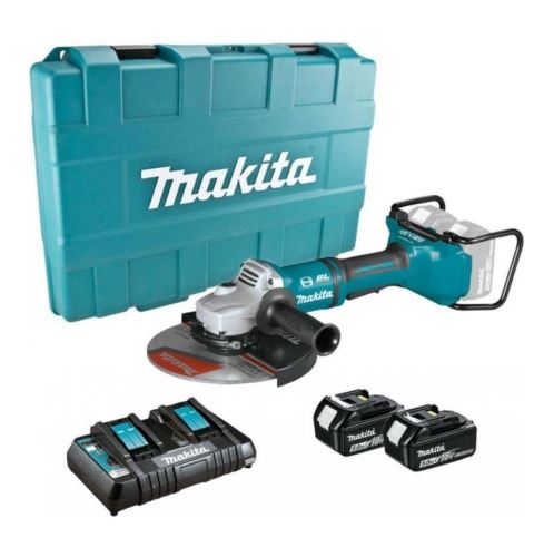 Makita Szlifierka kątowa akumulatorowa 230mm Li-ion LXT 2x18V/5.0Ah DGA900PT2