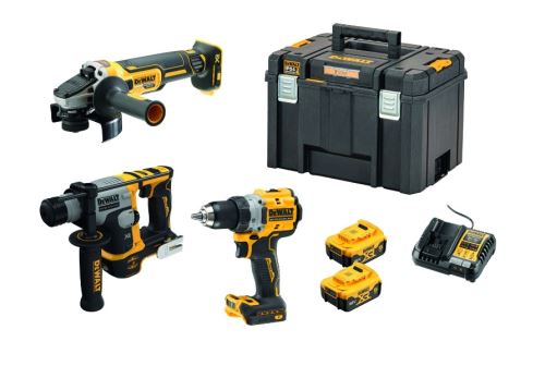 Narzędzia akumulatorowe Dewalt w zestawie 18V DCK355P2T