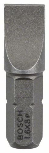 BOSCH Bit płaski 1,6x8,0 eh, 25mm, 3 szt. 2607001471