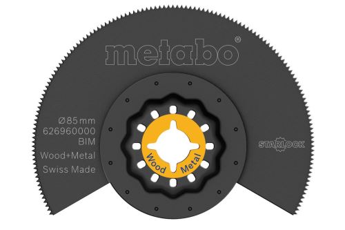 METABO Brzeszczot Starlock do drewna BiM 85 mm 626960000