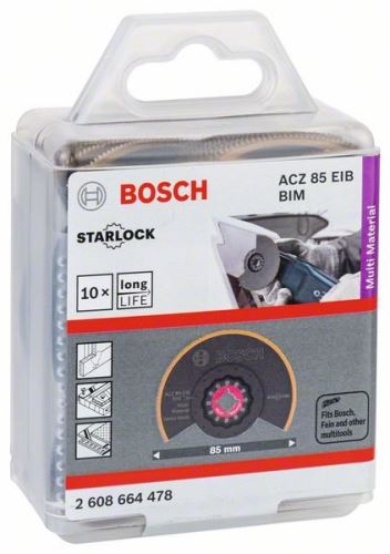 BOSCH RB Brzeszczot segmentowy - 10 szt. ACZ 85 EIB 85 mm 2608664478