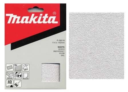 MAKITA papier ścierny 114x140 mm K100, 10 szt. P-36544