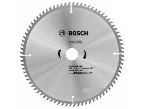 BOSCH Brzeszczot Eco do aluminium 254x3,0/2,2x30 80T 2608644394