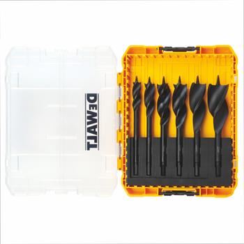 DeWALT Zestaw wierteł do drewna z trzema rowkami 152 mm / 13, 16, 20, 22, 25, 32 mm / (6 szt.) DT90238