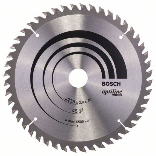 BOSCH Brzeszczot Optiline Wood 235 x 30/25 x 2,8 mm, 48 2608640727