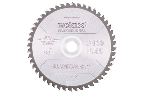 METABO Brzeszczot 160 x 20 mm, 48 zębów 628288000