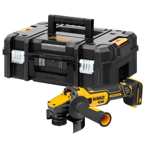 DEWALT Akumulatorowa szlifierka kątowa 18 V DCG409 + Tstak (wersja bez akumulatora) DCG409NT