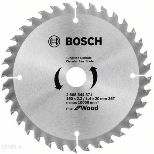 BOSCH Brzeszczot Eco do drewna 150x2,2/1,4x20 36T 2608644371