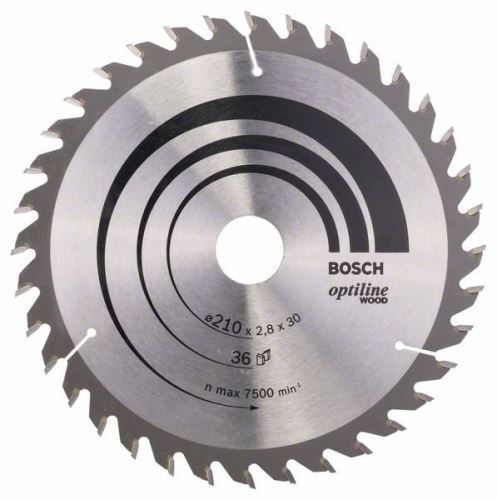 BOSCH Brzeszczot Optiline Wood 210 x 30 x 2,8 mm, 36 2608640622