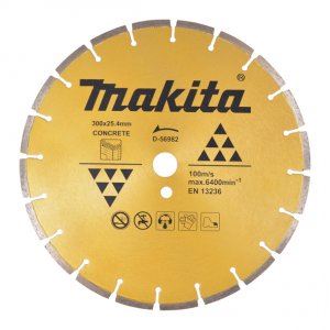 Diamentowa tarcza do cięcia betonu MAKITA 300x3x25,4 mm D-56982