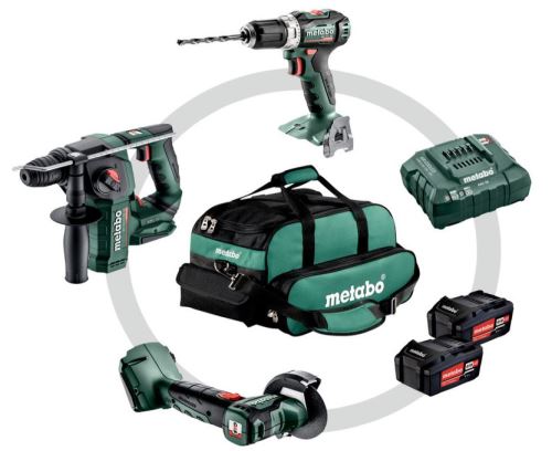 Metabo COMBO SET 3.1.1 18 V Maszyny akumulatorowe w zestawie 691174000