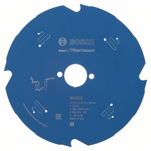 BOSCH Brzeszczot Expert do cementu włóknistego 190 x 30 x 2,2 mm, 4 2608644125