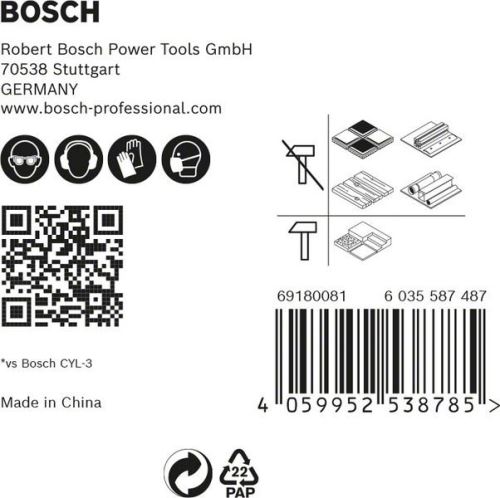 BOSCH EXPERT HEX-9 MultiConstruction 4/5/6/6/8mm (5 szt.) 2608900585