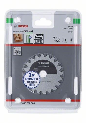 BOSCH Brzeszczot do pił akumulatorowych 2608837666