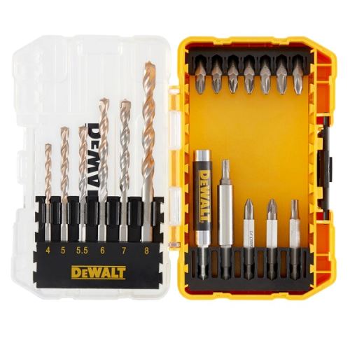 Zestaw wierteł do kamienia DeWALT EXTREME (19 szt.) DT70712