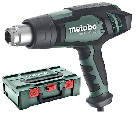 Opalarka Metabo HGE 23-650 LCD + Metabox 603065500