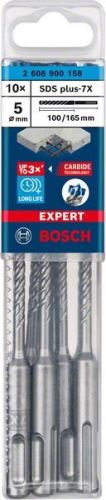 Wiertło BOSCH EXPERT SDS plus-7X, 5x100x165 10 szt. 2608900158