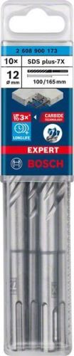 Wiertło BOSCH EXPERT SDS plus-7X, 12x100x165 10 szt. 2608900173