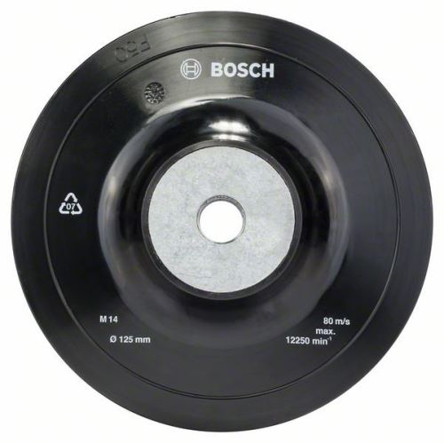 BOSCH Płyta nośna Standard M14 125 mm 125 mm, 12.500 obr/min 1608601033