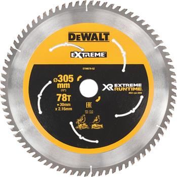 Brzeszczot DeWALT (idealny do pił FLEXVOLT), 305 x 30 mm, 78 zębów DT99576