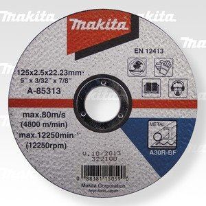 Ostrze MAKITA do cięcia stali 125x2,5x22,23 mm A-85313