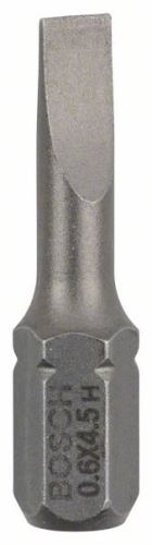 BOSCH Końcówka wkrętakowa ekstra twarda Extra-Hart S 0,6x4,5, 25 mm (3 szt.) 2607001459