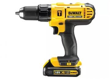 DeWALT Akumulatorowa wiertarko-wkrętarka udarowa 18V XR Li-Ion 3x1,3Ah DCD776C3