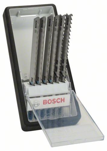 Zestaw 6 brzeszczotów BOSCH Robust Line Metal Profile, z chwytem TT 318 AF (2x); T 318 BF (2x); T 345 XF (2x) 2607010573