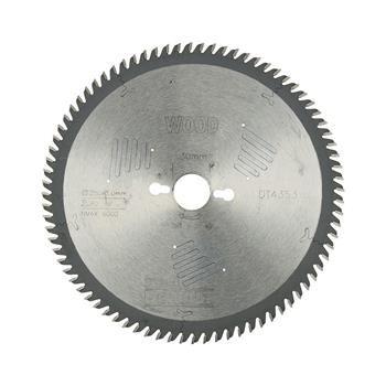 DeWALT Brzeszczot EXTREME, drewno, 250 x 30 mm, 80 zębów, ATB 10°, bardzo dokładne cięcia DT4353