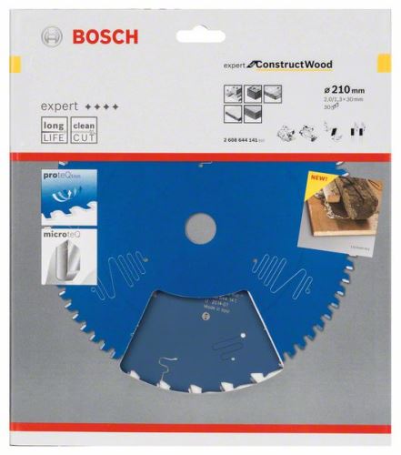 BOSCH Brzeszczot Expert for Construct Wood 210 x 30 x 2,0 mm, 30 2608644141