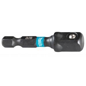 MAKITA adapter skrętny 1/4" IMPACT CZARNY, kwadratowy 3/8", 50 mm B-66868