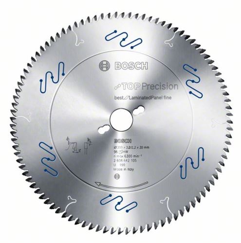 BOSCH Piła tarczowa Top Precision Best for Panel laminowany Fine 350 x 30 x 3,5 mm, 108 2608642107