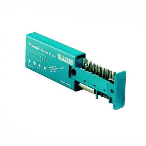 Zestaw bitów MAKITA, przedłużacz, PH, PZ, płaski, Torx, 10 szt. P-16782