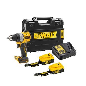 Wiertarka DeWALT 18V AKU 2x5Ah LR, ładowarka, Tstak DCD805P2LRT