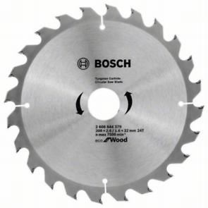 BOSCH Brzeszczot Eco do drewna 200x2,6/1,6x32 24T 2608644379