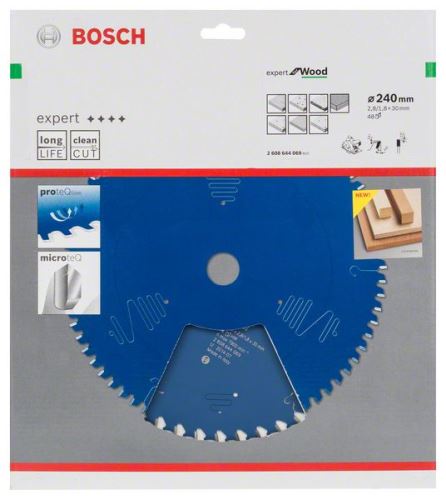 BOSCH Brzeszczot Expert for Wood 240 x 30 x 2,8 mm, 48 2608644069