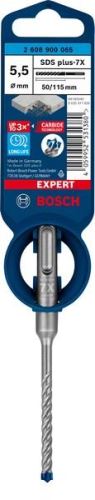 Wiertło BOSCH EXPERT SDS plus-7X, 5,5x50x115 1szt 2608900065