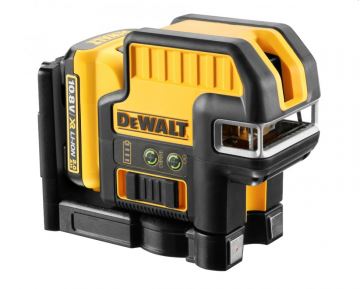 Zielony laser krzyżowy DeWALT DCE0822D1G na baterie