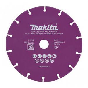 Diamentowa tarcza tnąca MAKITA 180x1,6x22,23 mm B-53702