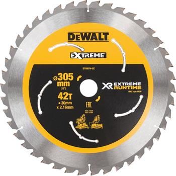 Brzeszczot DeWALT (idealny do pił FLEXVOLT), 305 x 30 mm, 42 zęby DT99574