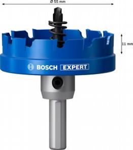 Dziurkacz węglikowy BOSCH EXPERT do blachy 55mm 2608901438