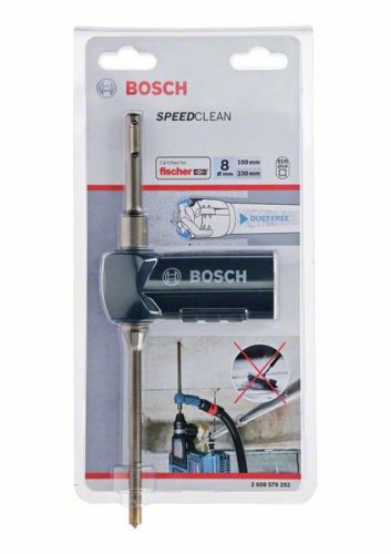 Wiertła drążone BOSCH z odsysaniem SDS plus-9 Speed Clean 8 X 100 X 230 mm 2608579292