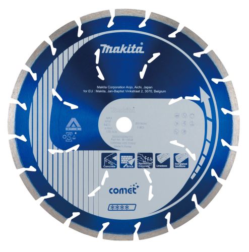 Diamentowa tarcza tnąca MAKITA Comet Rapid 300x20 mm B-13546