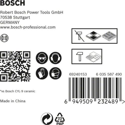 BOSCH EXPERT 5szt. HEX-9HardCeramic 5/6/8+CYL-3 6/6 2608900596