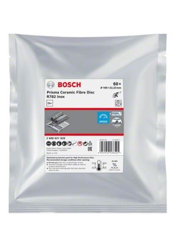 Krążek fibrowy BOSCH EXPERT PRISMA R782,180,P60,25szt 2608621829