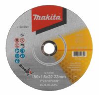 Tarcza tnąca MAKITA ze stali nierdzewnej 180x1,6x22,23 mm E-13758